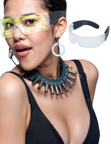 Futurističke naočale s LED svjetlima 