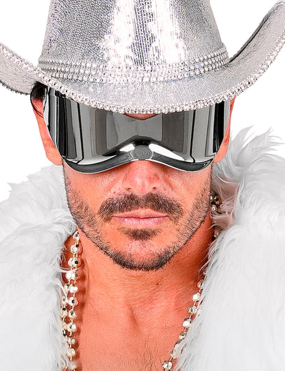 Futurističke naočale s efektom ogledala za odrasle 