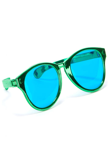 Divovske zelene naočale za odrasle