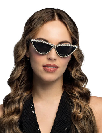 Glamurozne naočale sa štrasom za odrasle 