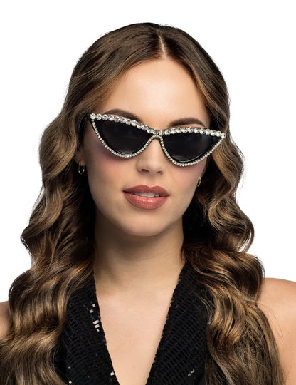 Glamurozne naočale sa štrasom za odrasle 