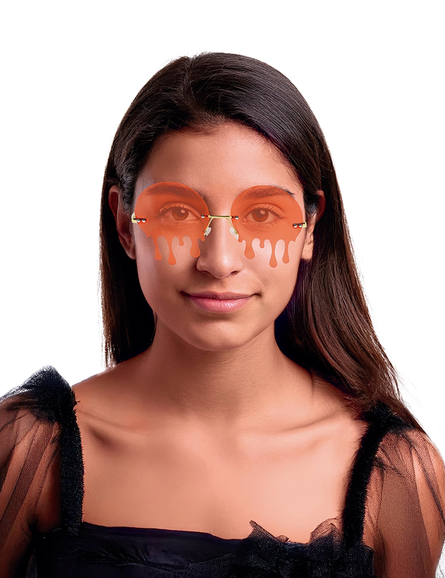 naočale za odrasle s kapljicama crvene krvi