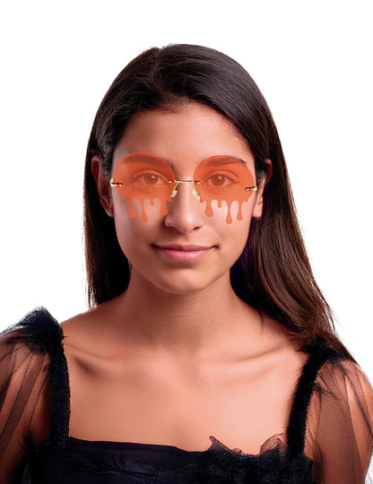 naočale za odrasle s kapljicama crvene krvi