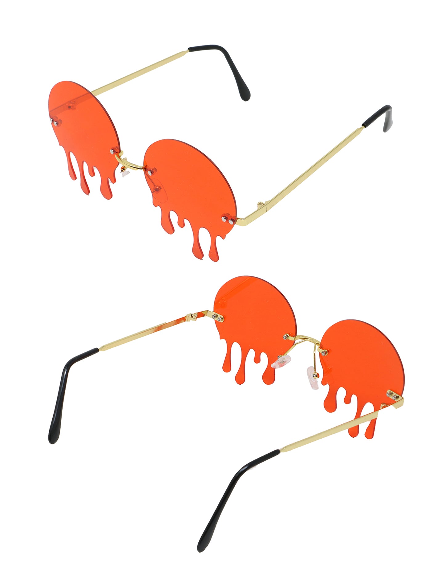 naočale za odrasle s kapljicama crvene krvi