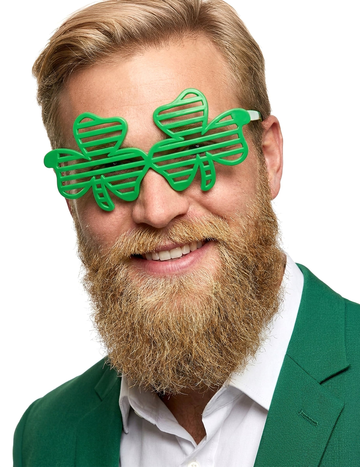 Šaljive zelene naočale Saint-Patrick