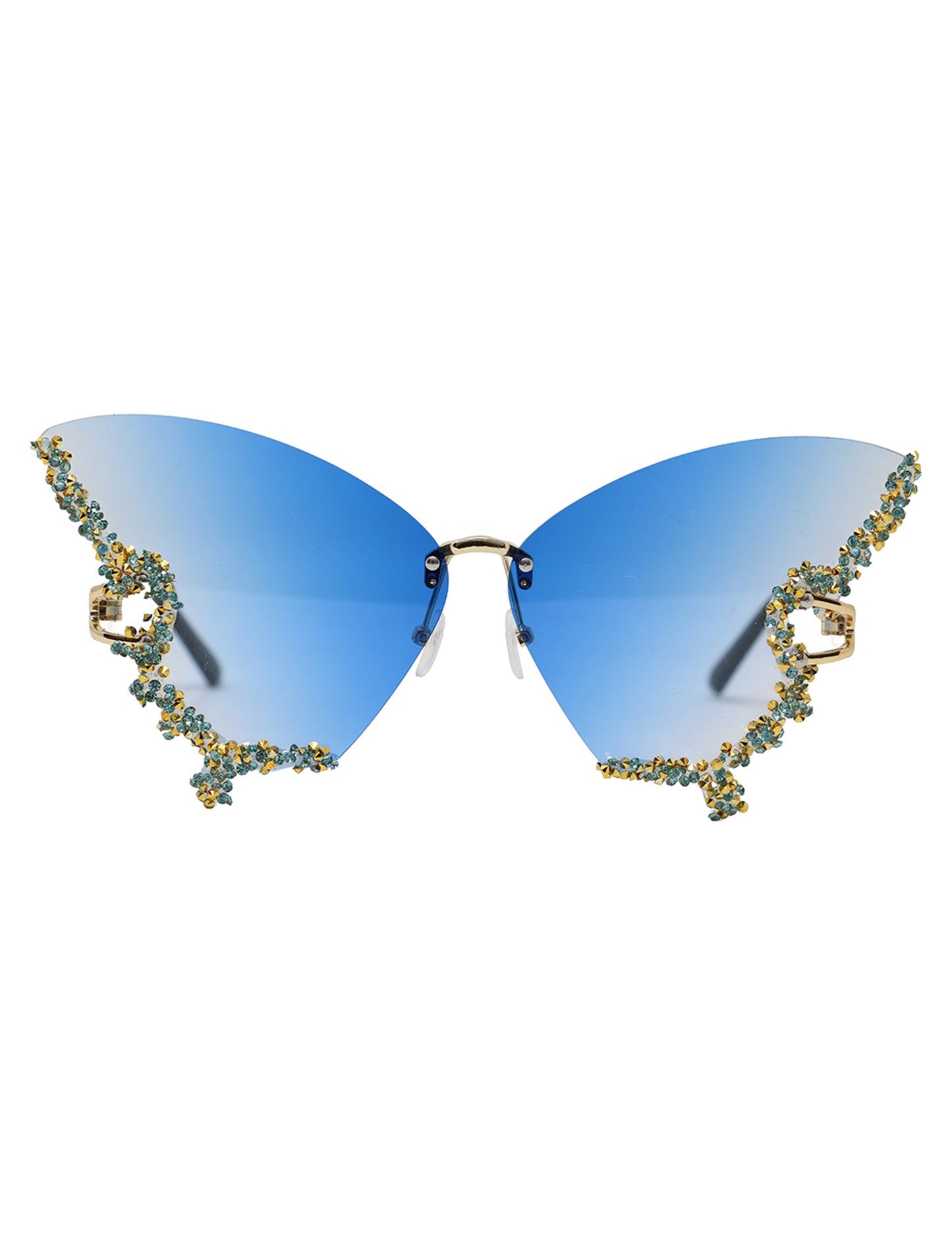 Naočale leptir s kristalićima za odrasle 