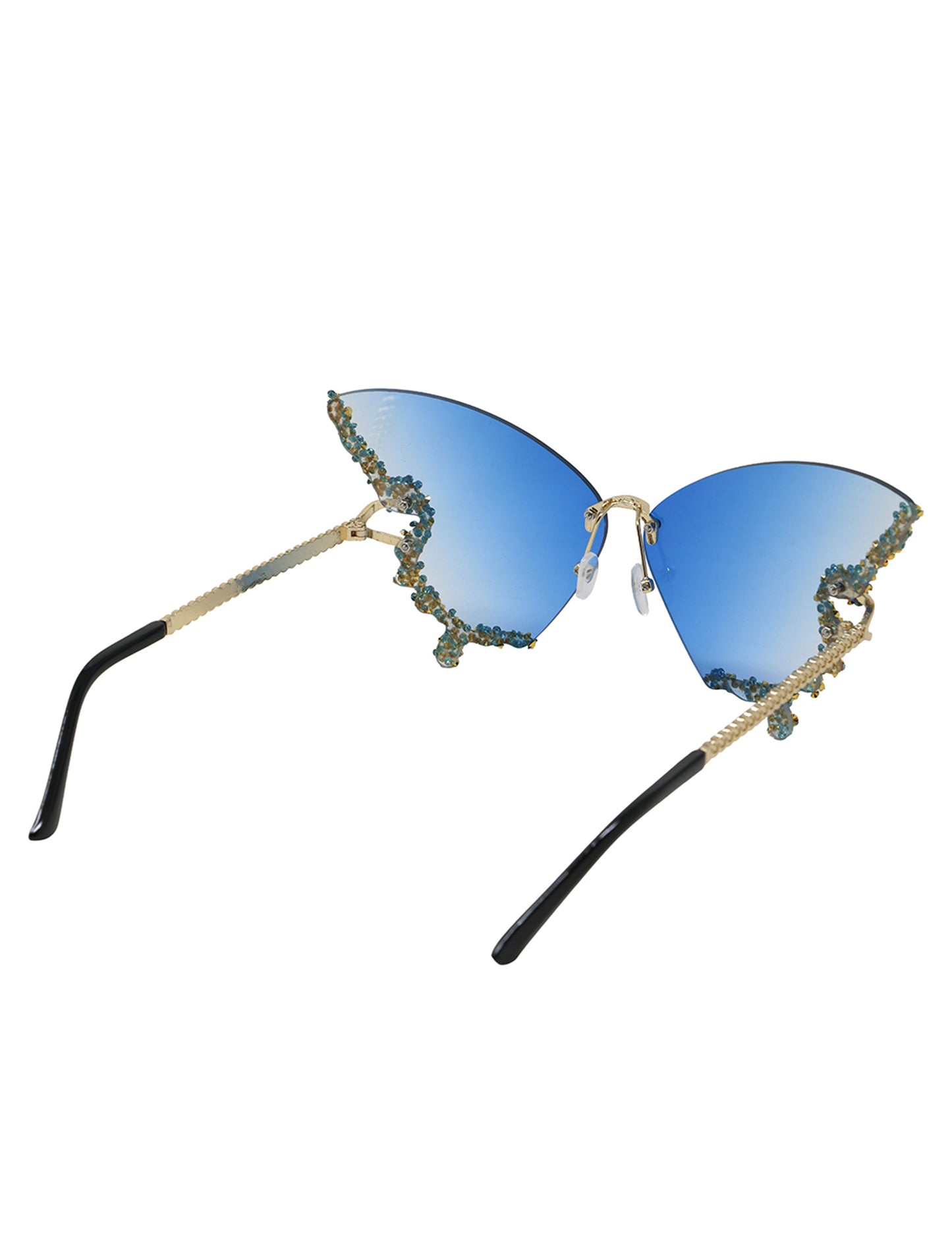 Naočale leptir s kristalićima za odrasle 