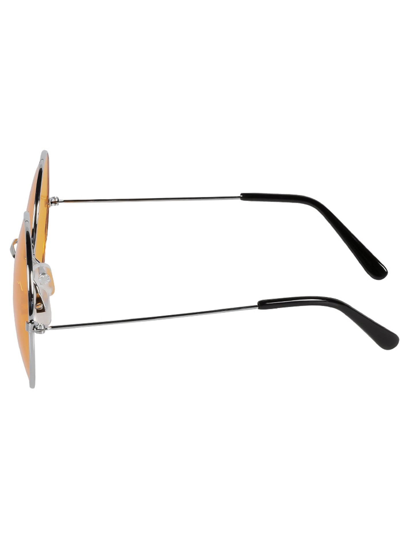 Velike okrugle narančaste hipi naočale