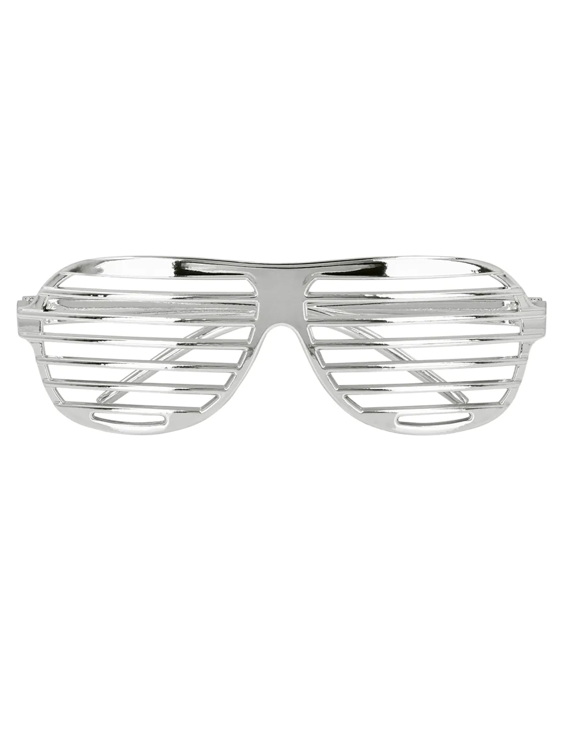 Gros plan sur la face avant des lunettes striées pour adulte