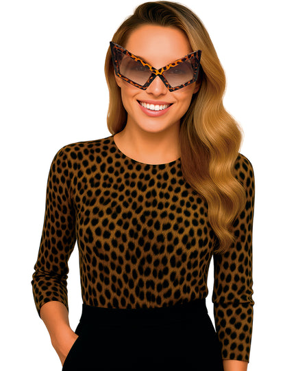 Moderne naočale s leopard uzorkom za odrasle 