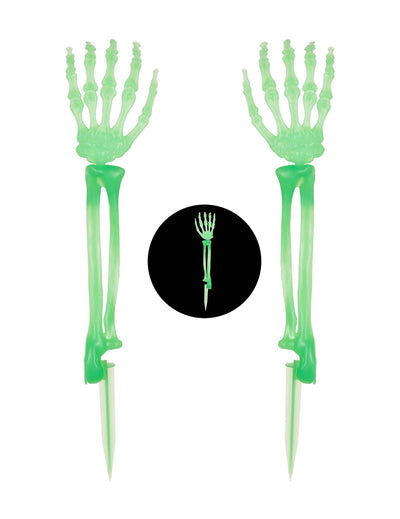 Fosforescentne ruke kostura 46 cm