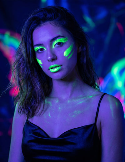 Fluo zelena neonska šminka 7,8 g