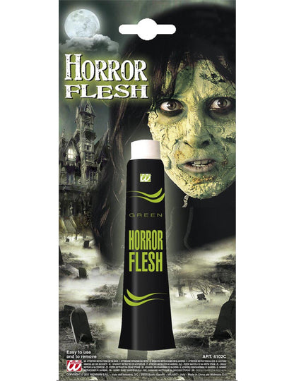 Halloween zelena šminka kože