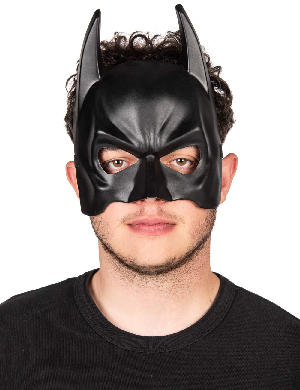 Batman mask The Dark Knight Rises™ za odrasli crna od plastike