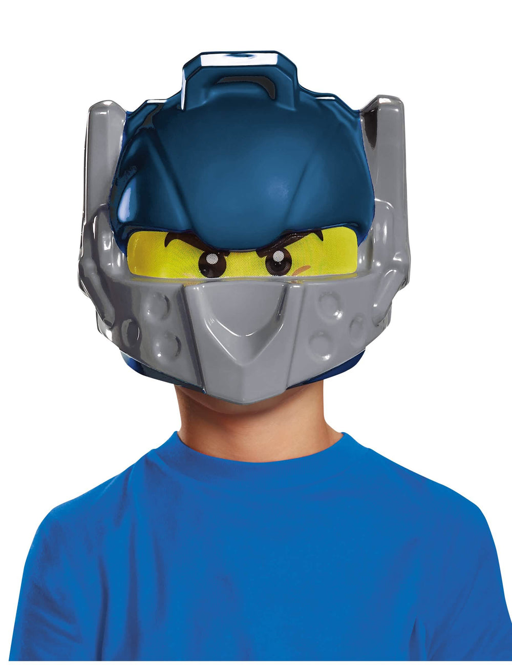 Pogled sprijeda na masku Clay Nexo Knights™ - LEGO®