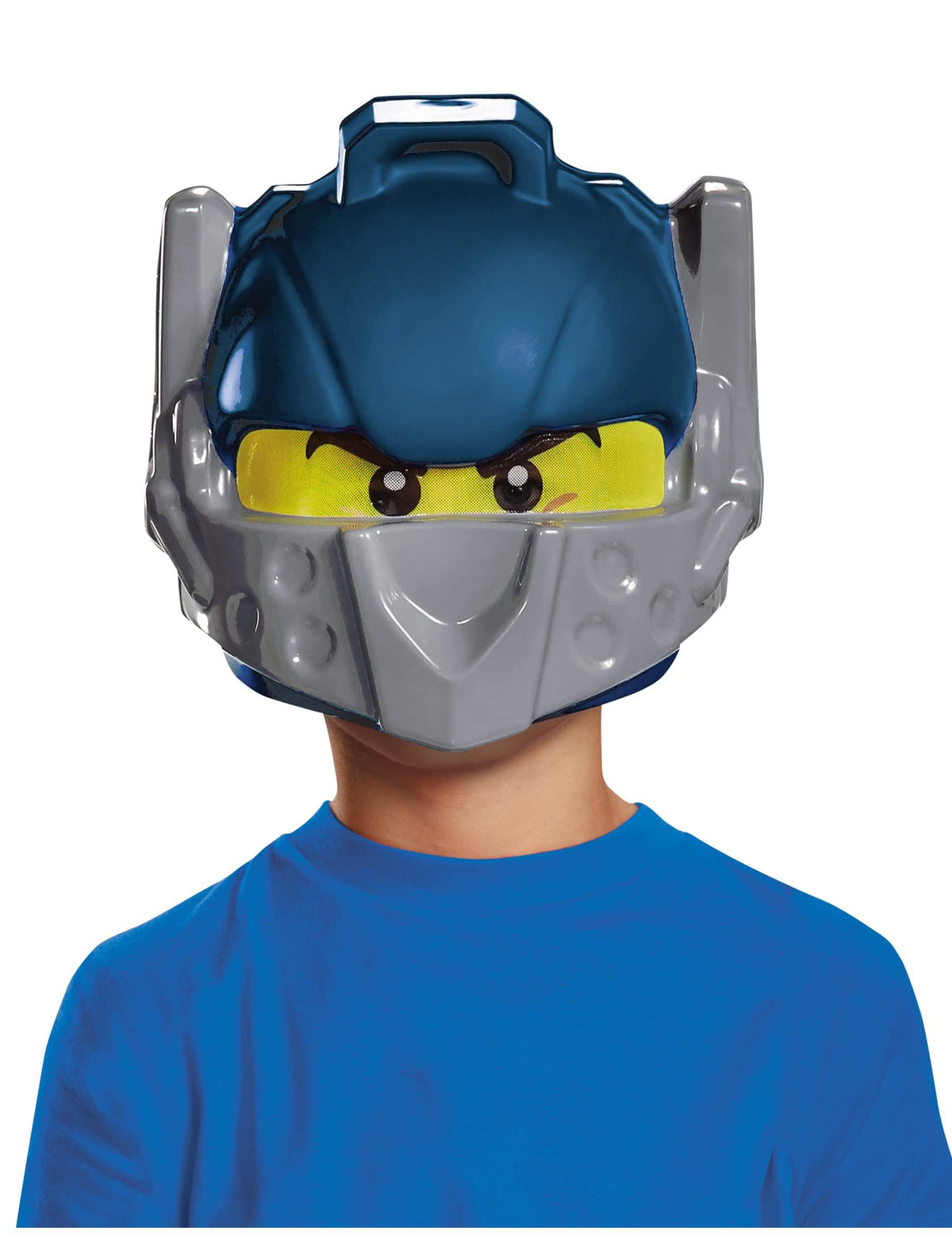 Pogled sprijeda na masku Clay Nexo Knights™ - LEGO®