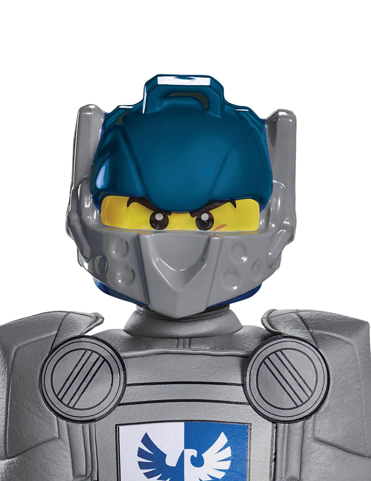 Maska Clay Nexo Knights™ - LEGO® za dijete plava i siva