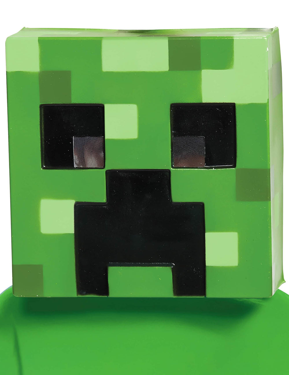 Maska Creeper Minecraft™ za djecu zelena s pikselima