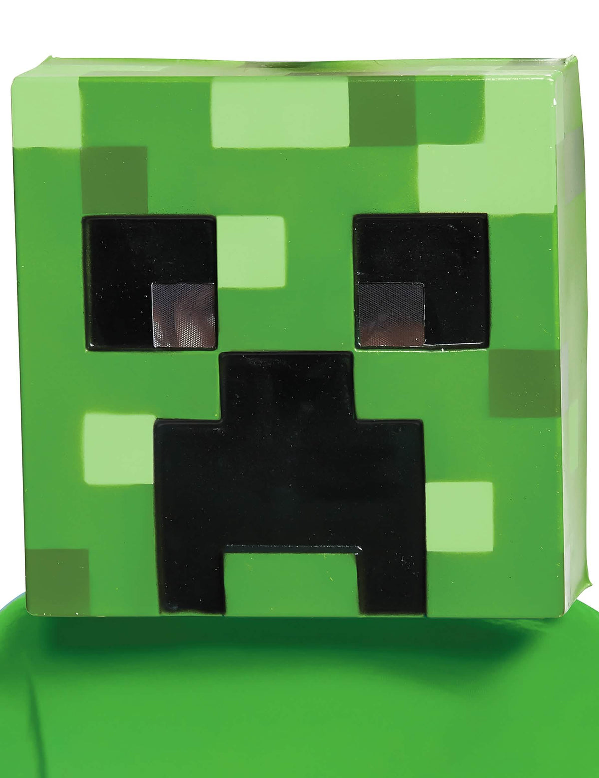 Maska Creeper Minecraft™ za djecu zelena s pikselima