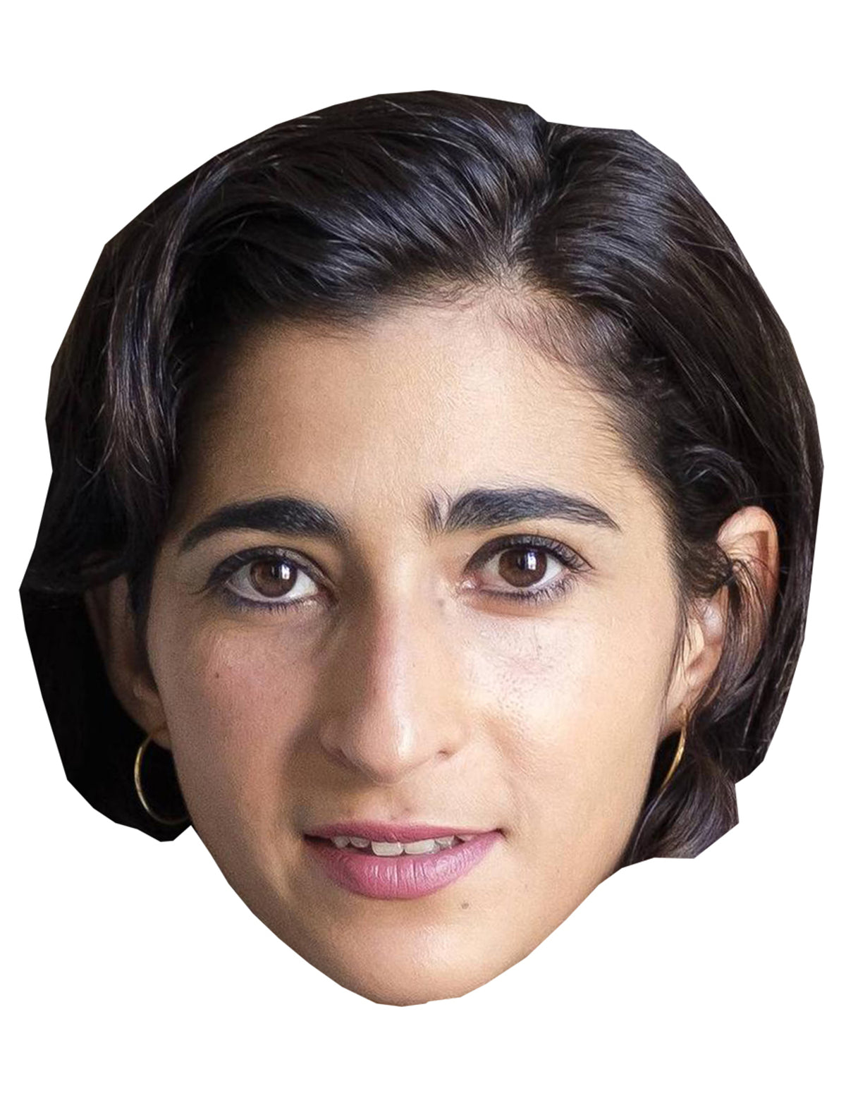 Masque en carton braqueur Alba Flores pour adulte réaliste