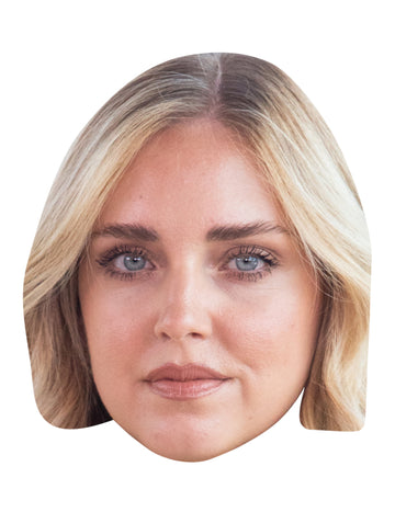 Kartonska maska Chiara Ferragni odrasla osoba