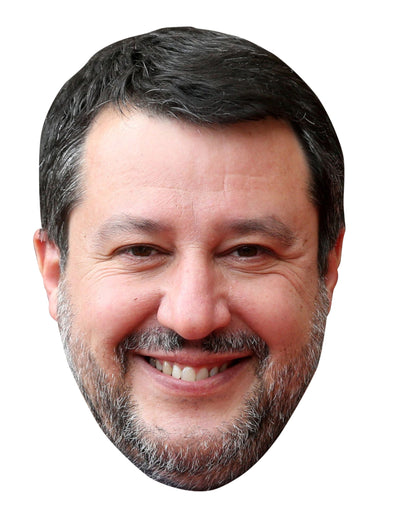 Masque en carton Matteo Salvini pour adulte réaliste