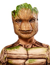 Masque Groot Les Gardiens de la galaxie pour enfant marron et vert effet bois