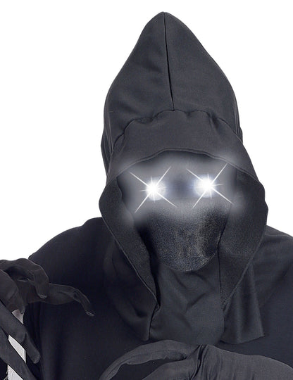 Puna maska ​​s nevidljivim kapuljačama za lice i odraslih bijelih očiju