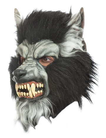 Puna maska vuk garou siva odrasla osoba