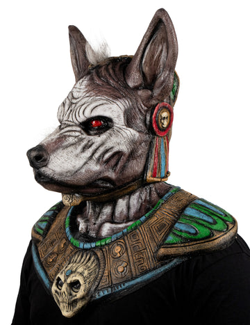 Maska čudovišta za cijelo lice s glavom odraslog psa