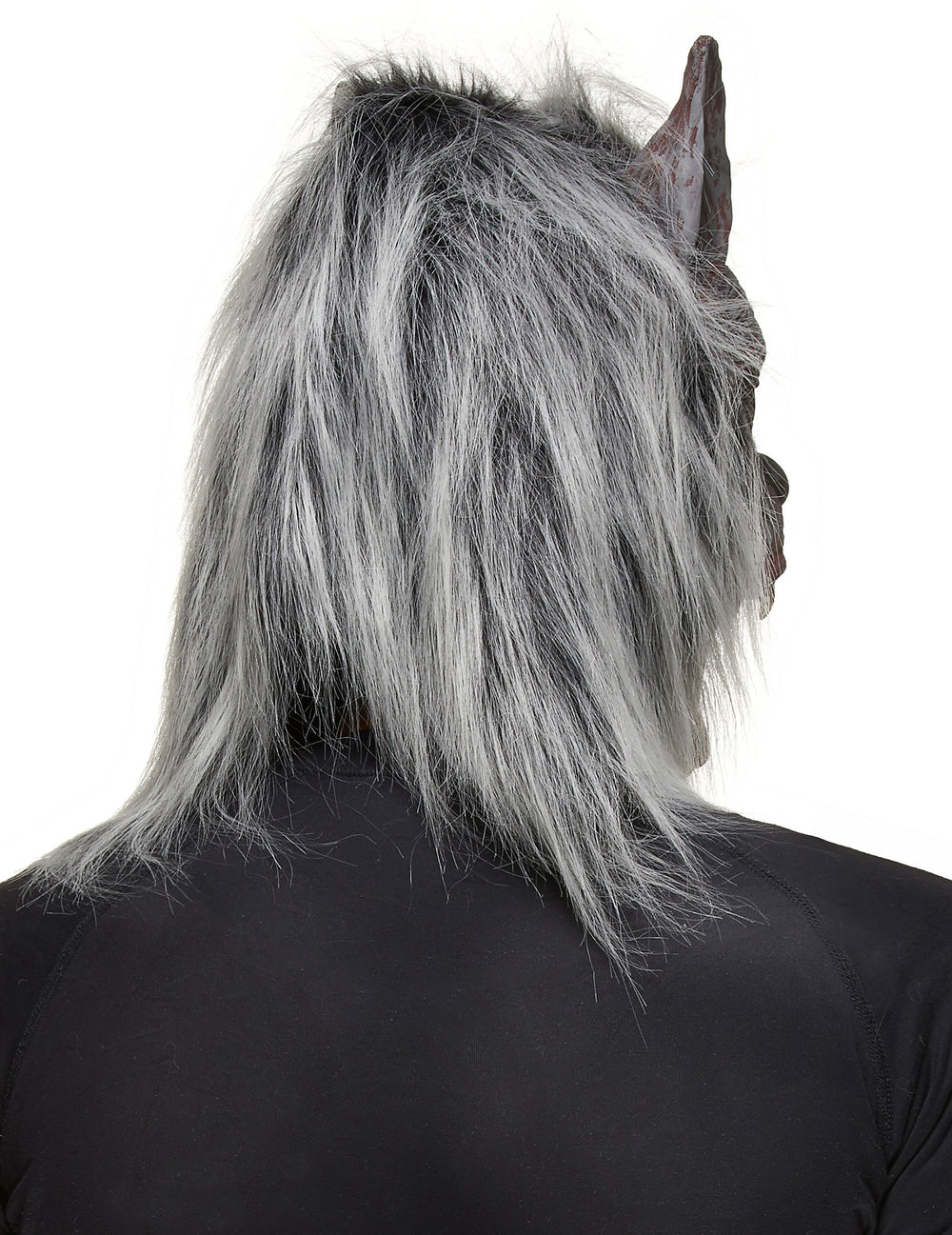 Vue de dos du masque de loup-garou