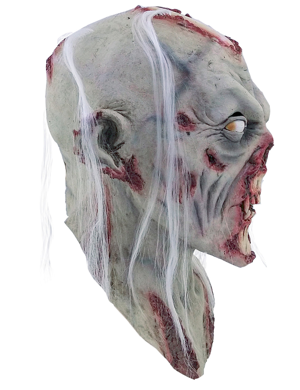 Vue de profil du masque de mort vivant pour adulte