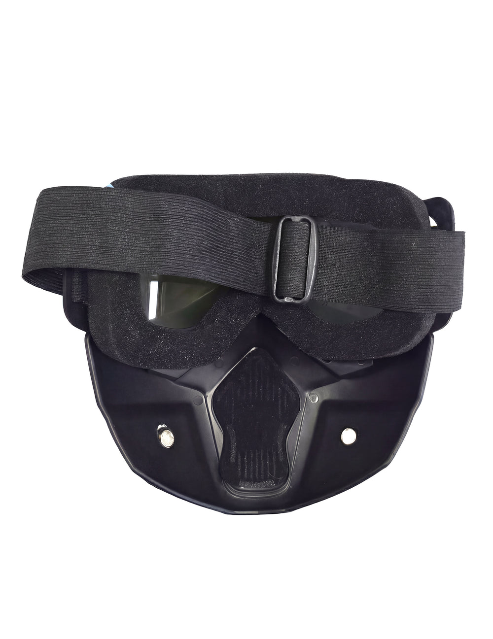 Vue de dos du masque protection militaire pour adulte
