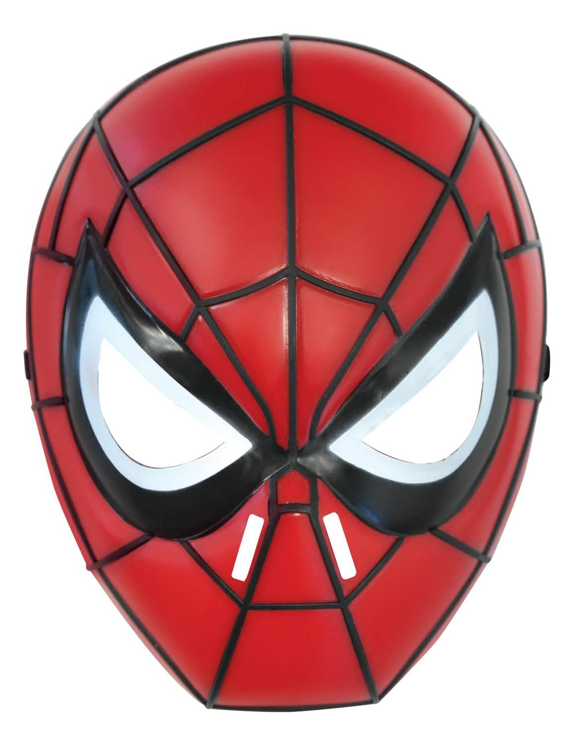 Kruta maska Spider-man Ultimate za dijete crvena s crnim paukovim mrežama
