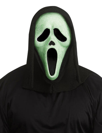 Maska Scream™ fosforescentna sa štrasom za odrasle 