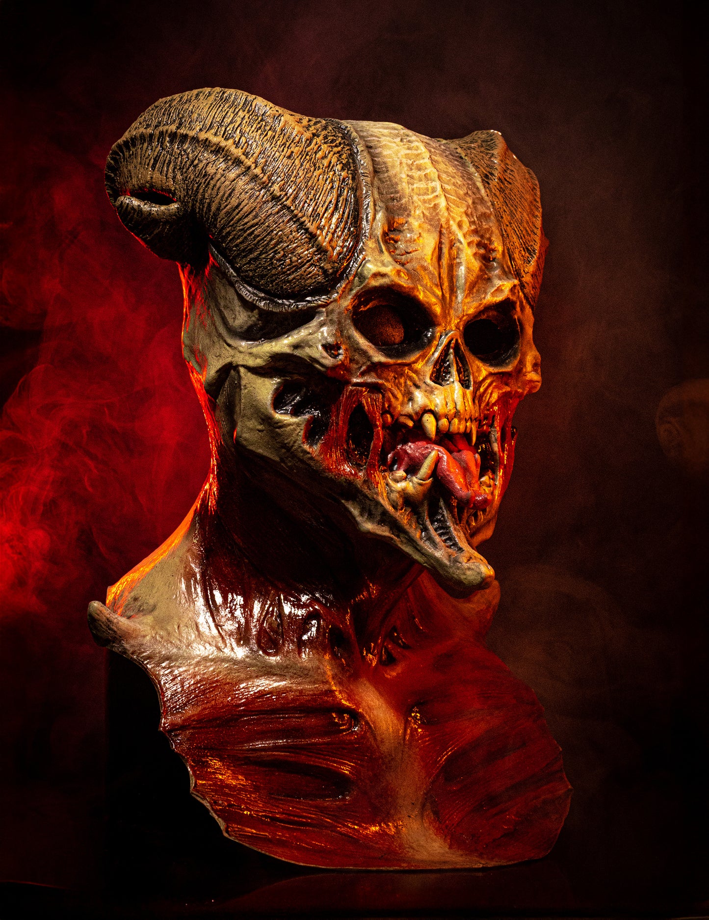 Đavolski kostur maska ​​odrasli Noć vještica