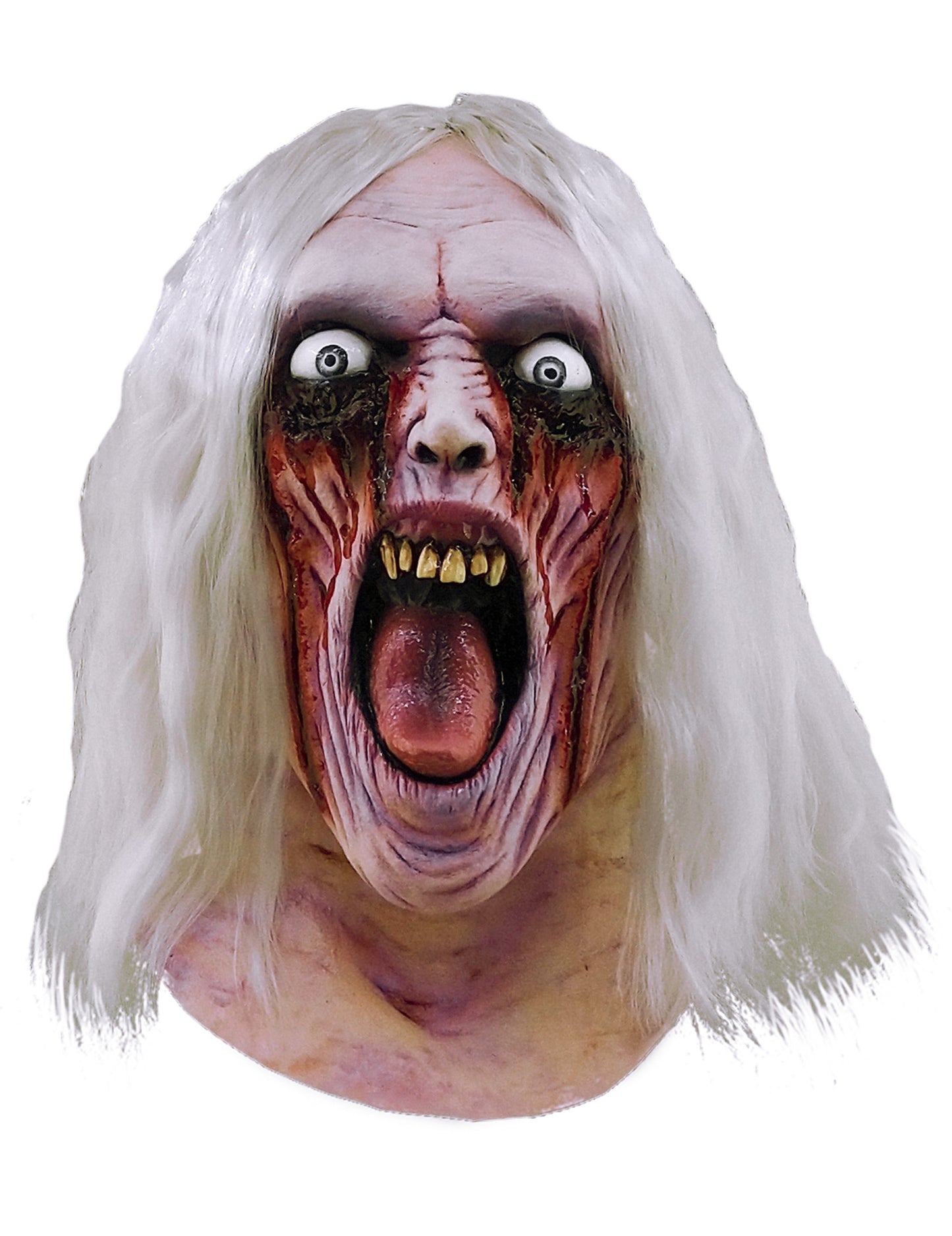 Krvava maska ​​za zombi odrasle u Halloween lateks