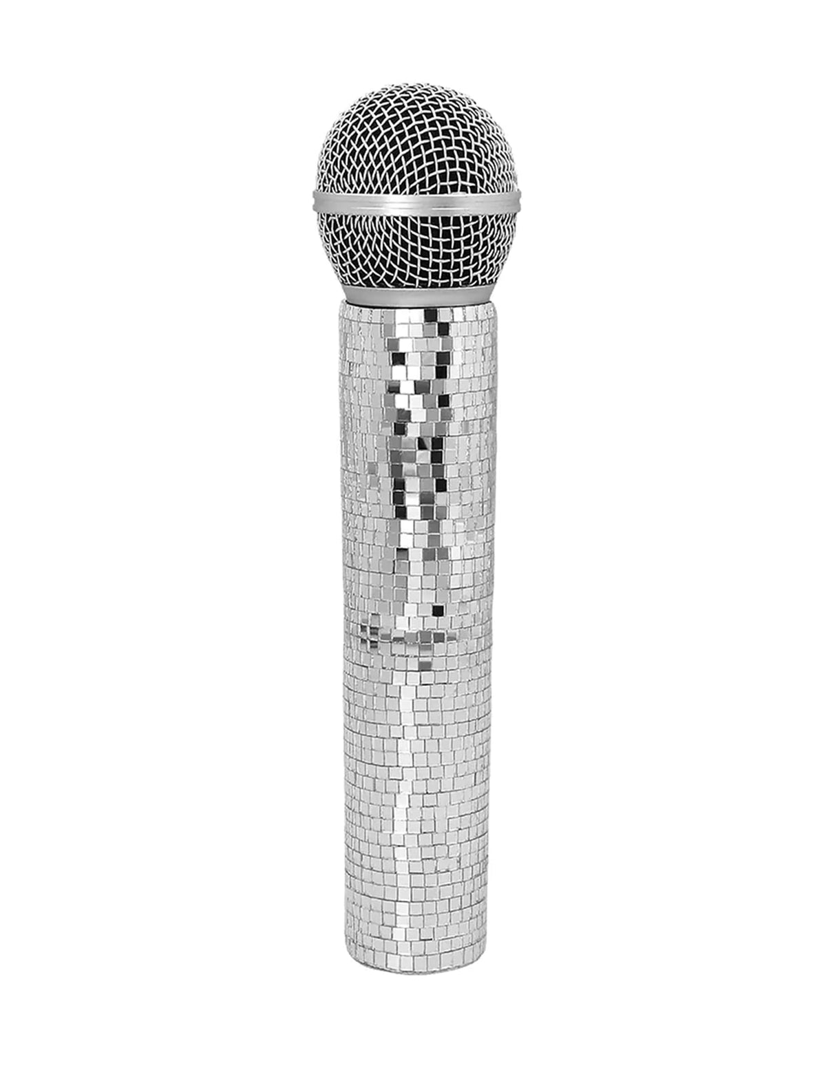Vue de face du micro disco à facettes