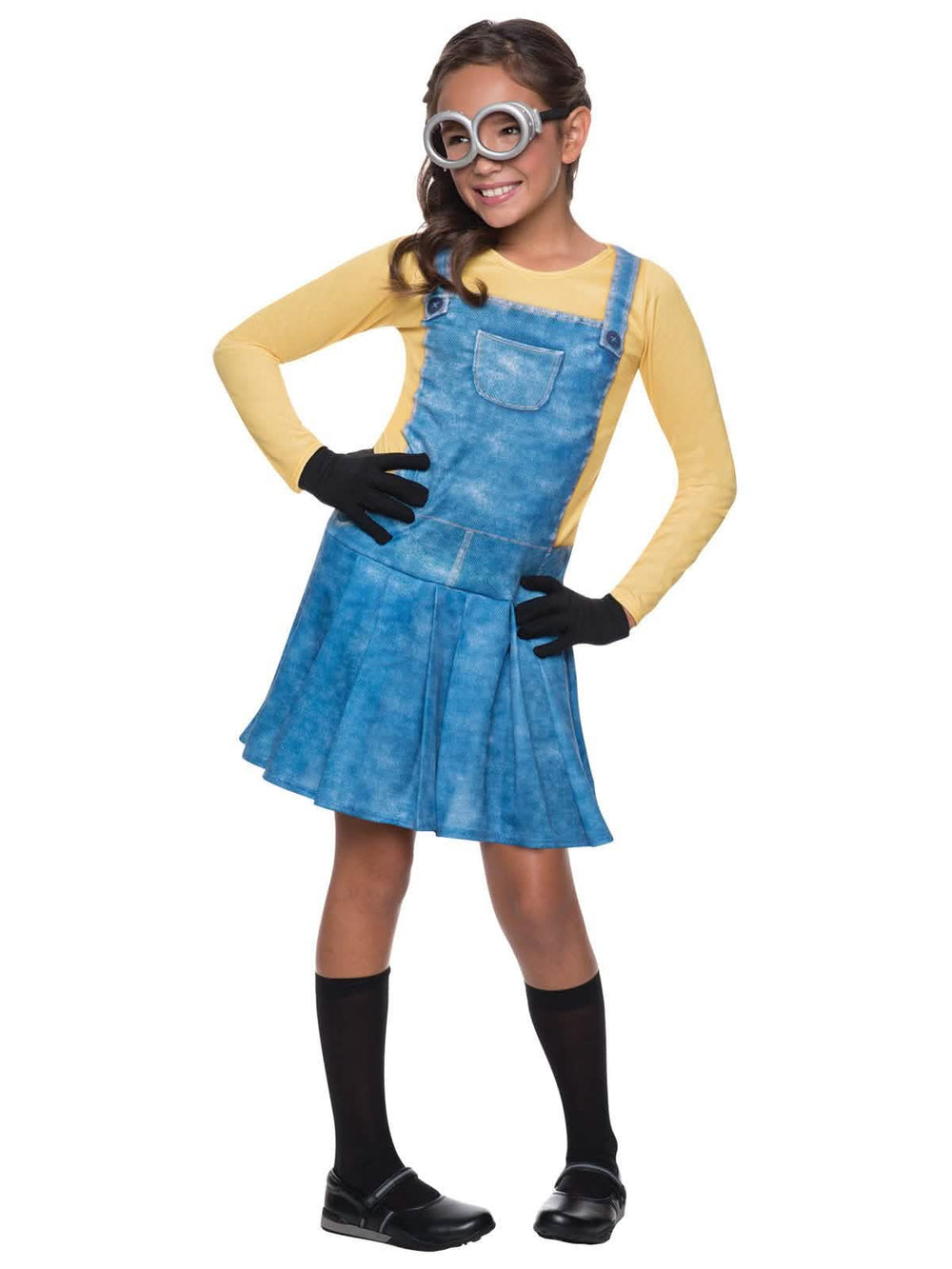 Kostim-haljina Minions™ za djevojčica žuta i plava s naočale