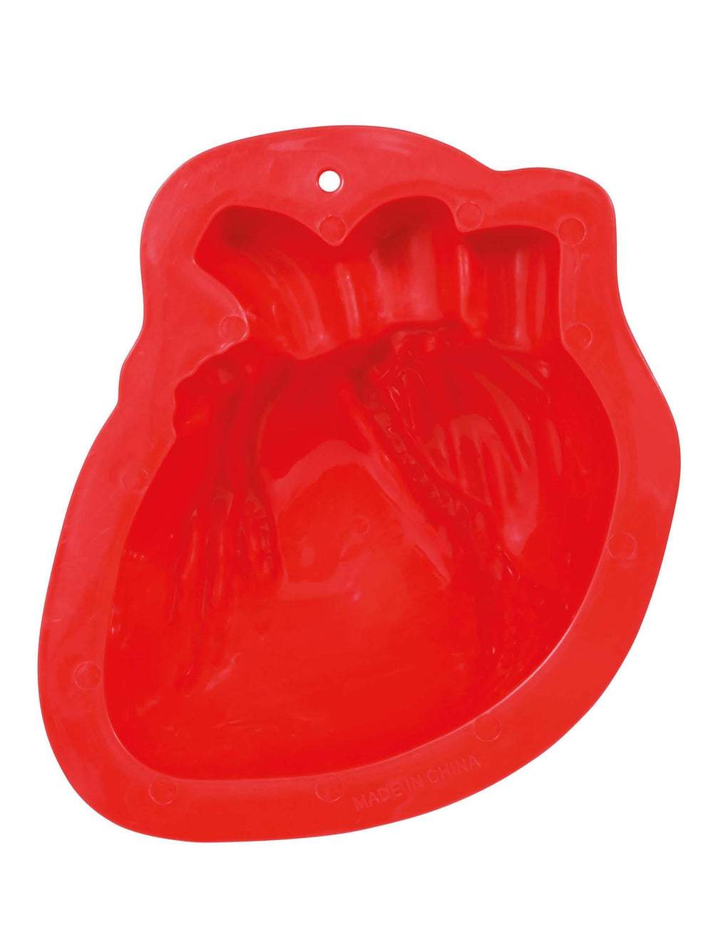 Moule à gelée en forme de coeur pour fête rouge