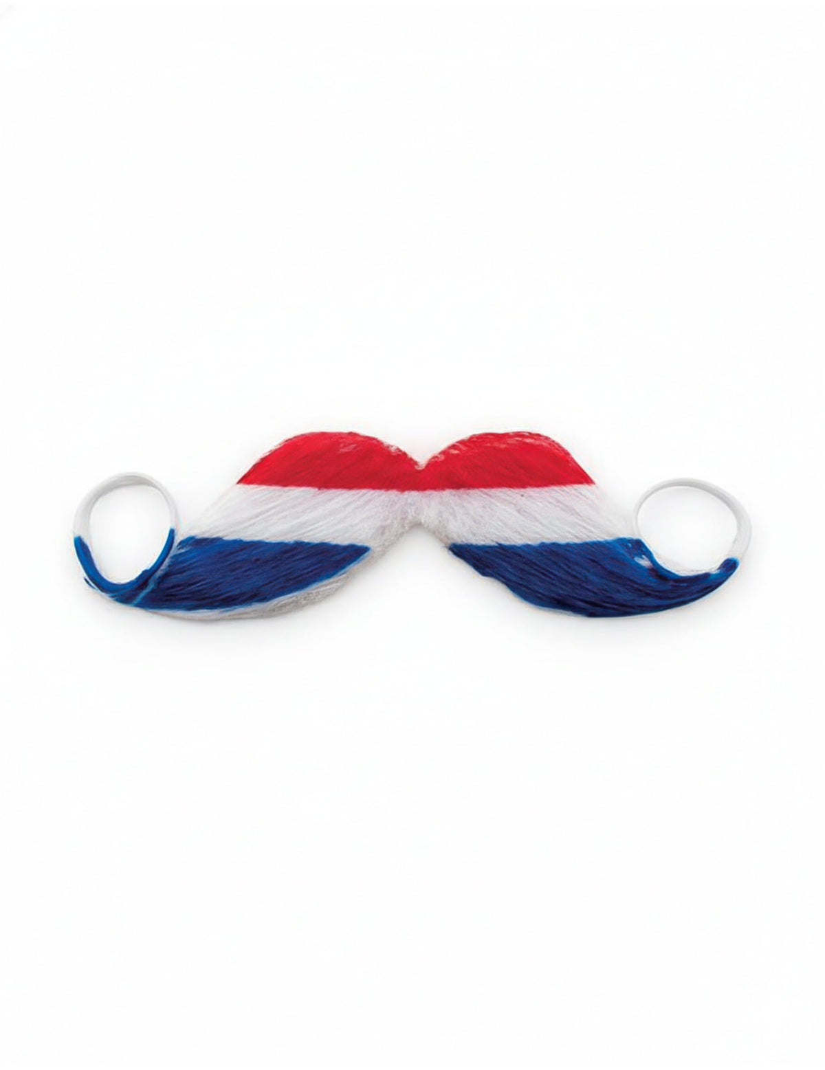 Détail de la moustache supporter Pays-Bas