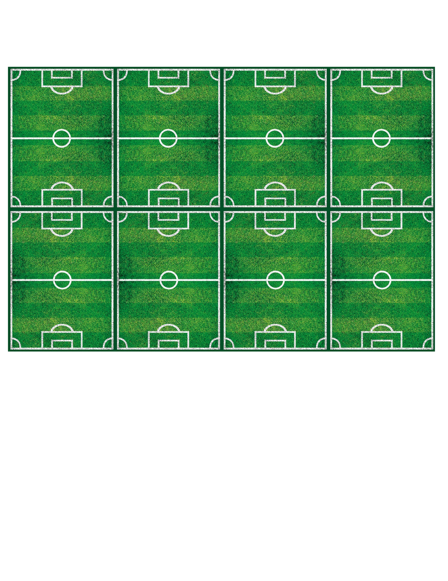 Plastični stolnjak za nogometnu zabavu, 120 x 180 cm cm nogometno igralište