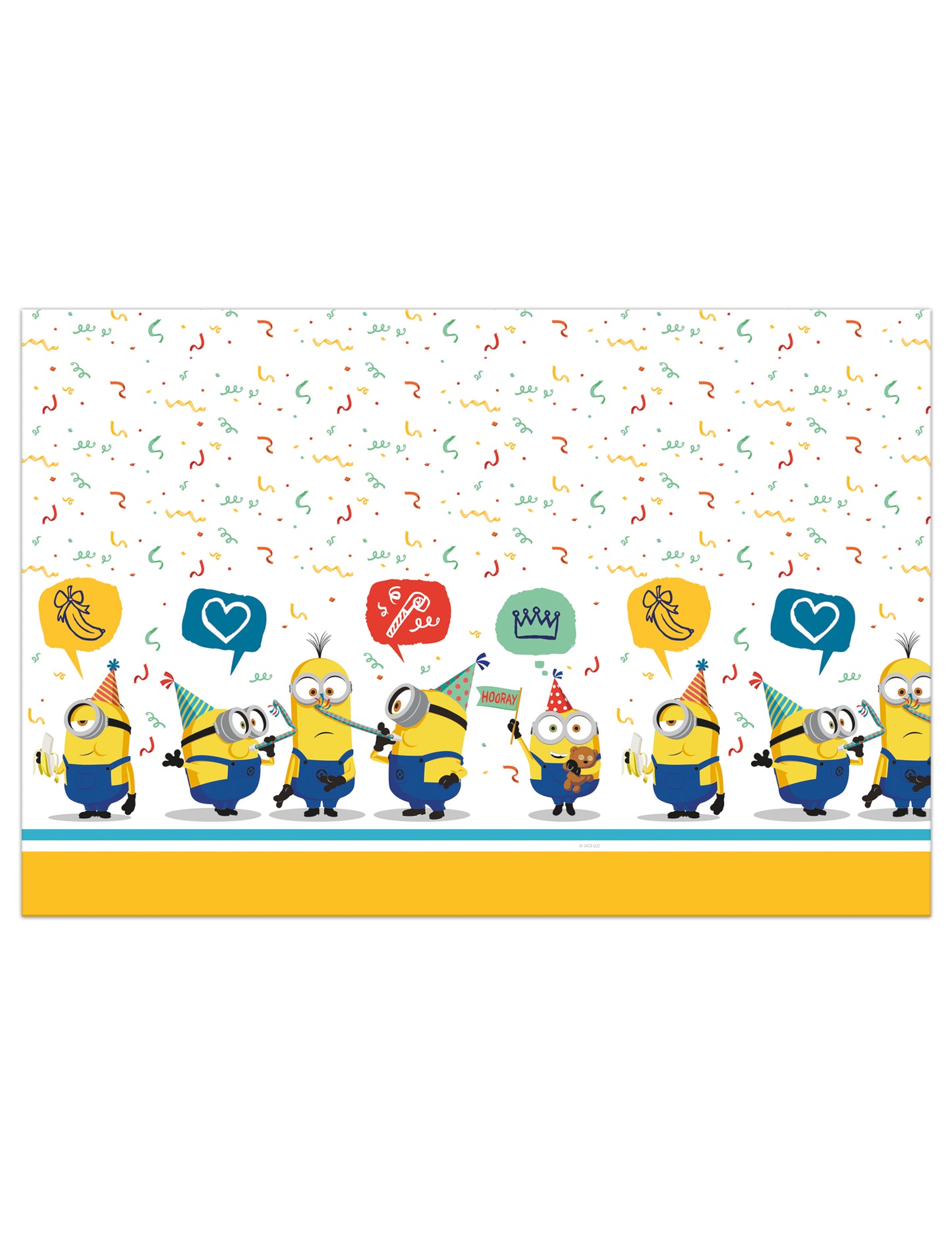 Minions plastični stolnjak 120 x 180 cm