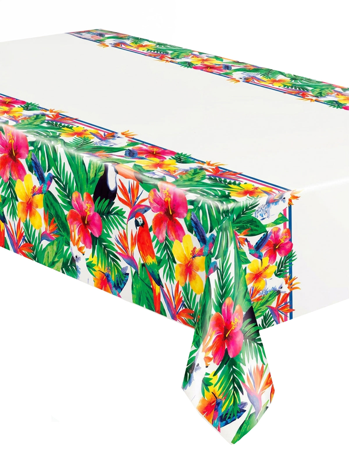 Palm tropska plastična stolnjak luau 137 x 213 cm