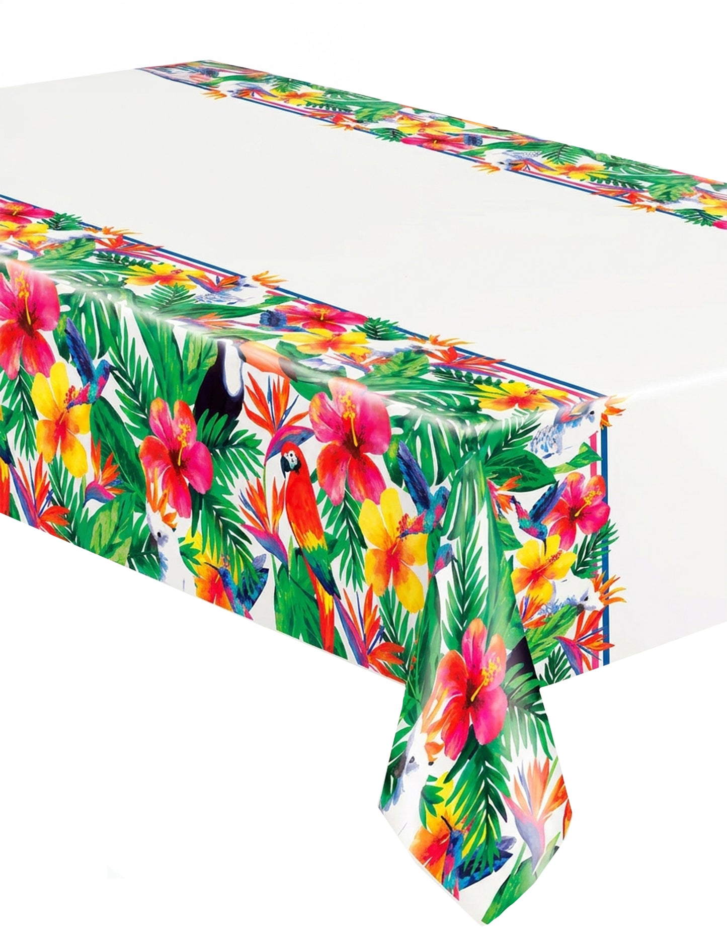 Palm tropska plastična stolnjak luau 137 x 213 cm