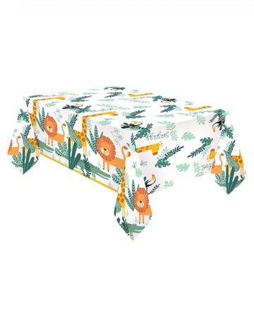 Plastični stolnjak Get Wild Safari, 120 x 180 cm cm životinje iz džungle