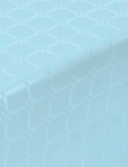 Détail du motif de la nappe en rouleau papier damassé pour fête