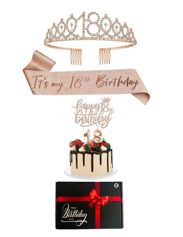 Pack d'accessoires anniversaire 18 ans