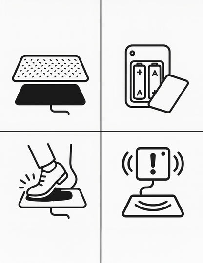 Zvučni otirač 34 x 25 cm