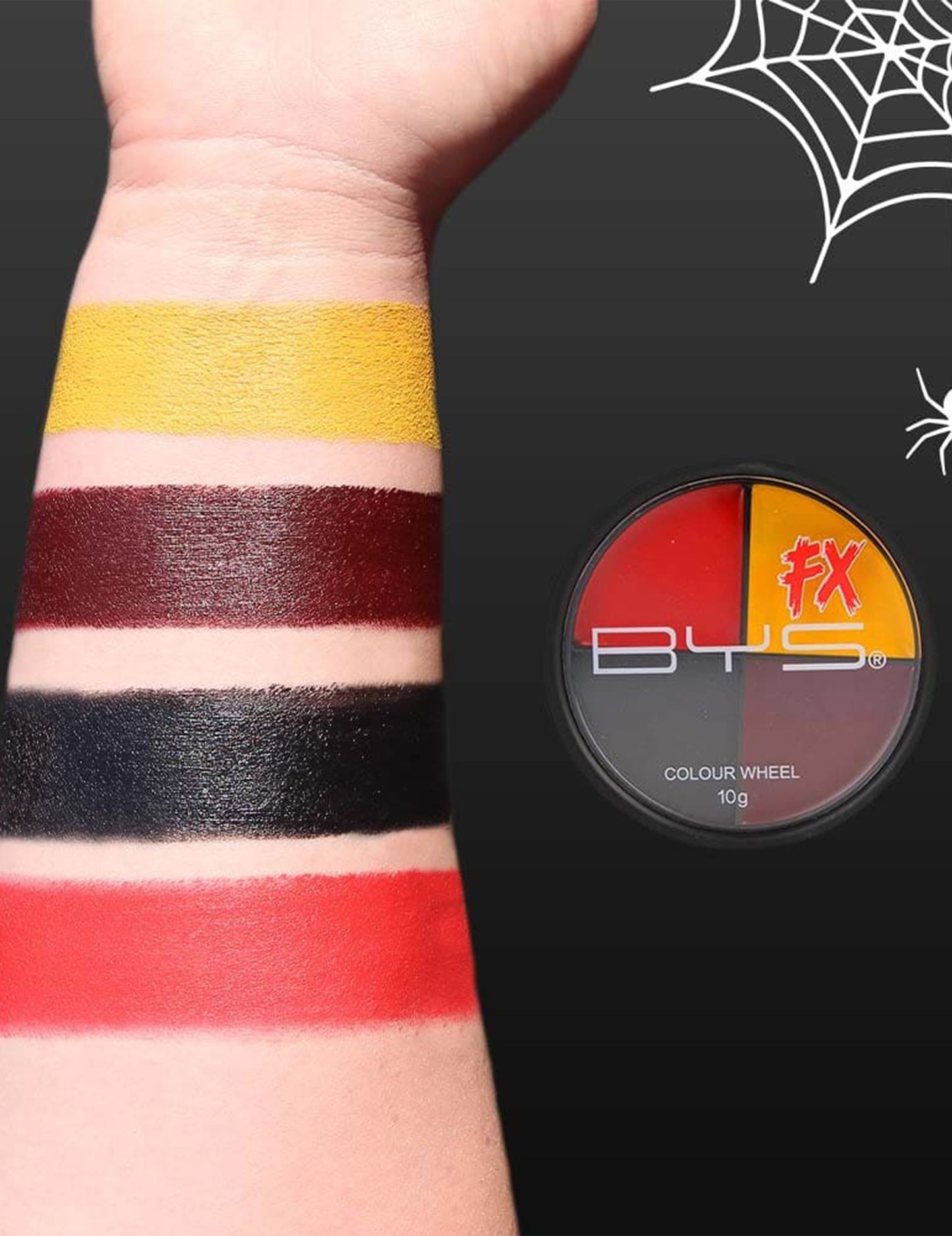 Paleta šminke s 4 boje za rane 10 g